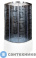 картинка Душевая кабина Deto BM4590 N (без крыши) Black (90х90х208см)