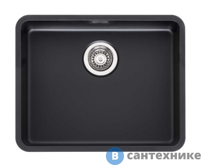 картинка Кухонная мойка Reginox Ohio 50x40 Jet Black 3,5" Regi - Color (44514)