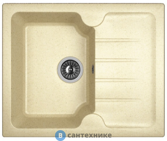 Кухонная мойка Dr. Gans Лора 620, дюна CMc (25.020.A0620.402)