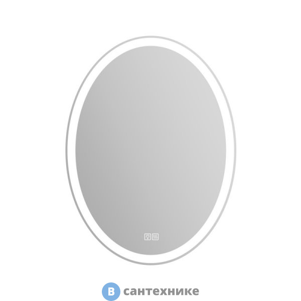 Зеркало BelBagno SPC-VST-750-900-LED-TCH-WARM со встроенным светильником, сенсорным выключателем и подогревом, 750x30x900