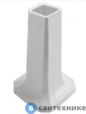 картинка Колонна GLOBO Paestum керамика для раковин PA006/PA057, белый (PA005.BI)