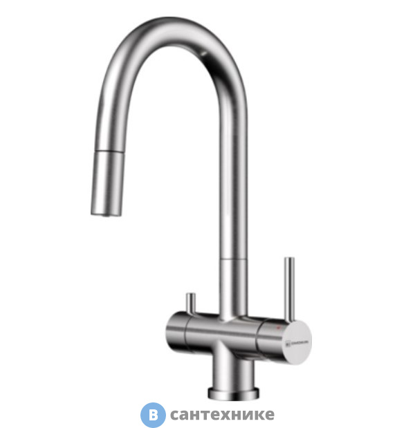 Смеситель OMOIKIRI Akita-S-BN нержавеющая сталь (4994302)