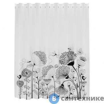 картинка Шторка WasserKRAFT Dill SC-39102 для ванной