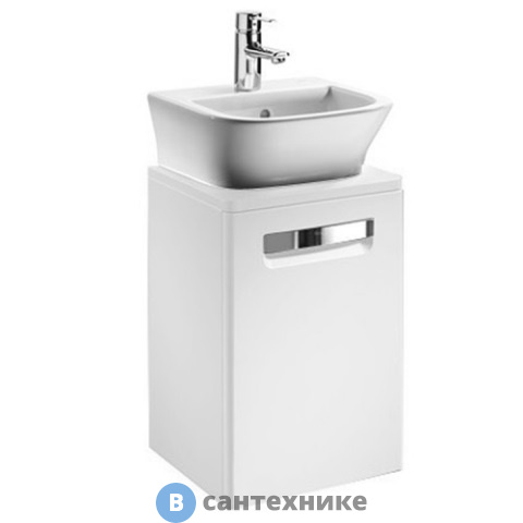 Тумба под раковину Roca GAP ZRU9302880 белый глянцевый (45х39х53)