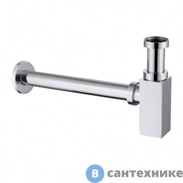 картинка Сифон для раковины ABBER AF0031 хром