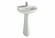 Раковина Vitra Normus 9600B003-7650 с пьедесталом, белый