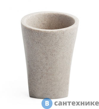 картинка Стакан для зубных щеток WasserKRAFT Ohre K-37728 полирезин