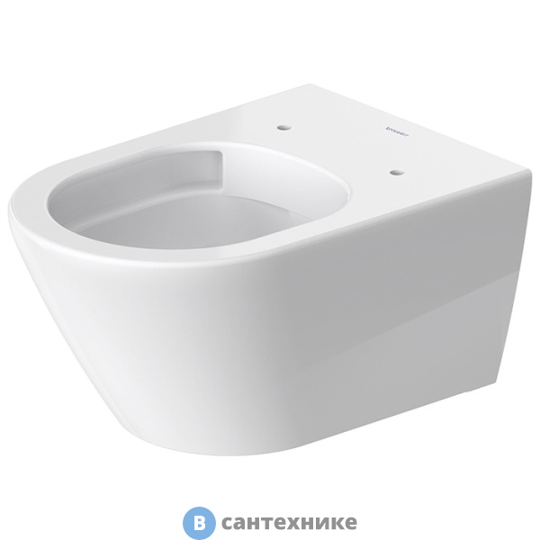 Унитаз подвесной Duravit D-Neo 2577090000, крепления Durafix, без сиденья