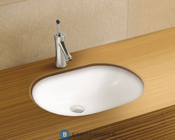 Раковина WELTWASSER DEILBACH 6030 подвесная (585х395х195)