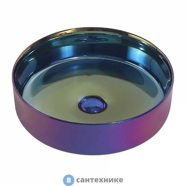 Раковина ABBER Bequem AC2109Regen хамелеон накладная