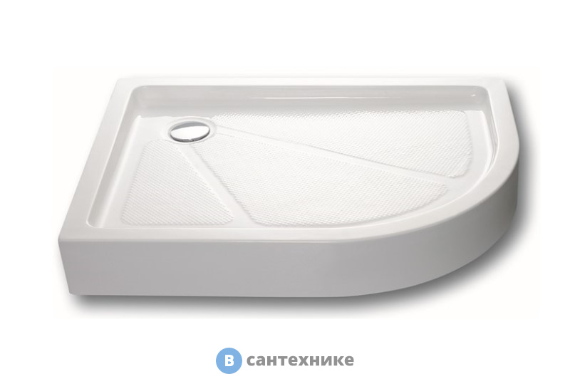Душевой поддон AZARIO 900*1200*150 к VICTORIA 2131-1-R (правое открывание кабины, ставится в левый угол) (P2912 R)