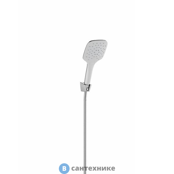 Ручной душ Ravak 907.00, шланг 150 см, душевая лейка Air (3 функции), держатель (X07S010)