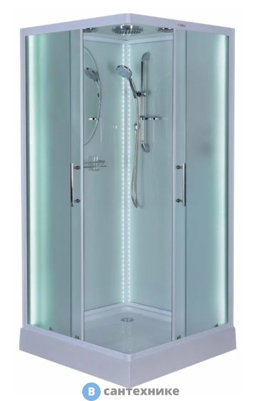 Душевая кабина ESBANO ES-L90CKR (90х90х210)