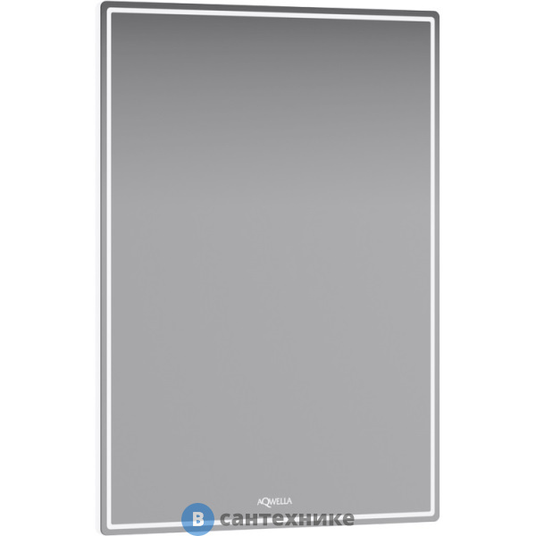 Зеркало Aqwella UM0206 (80*60) (подсветка, прямоугольное)