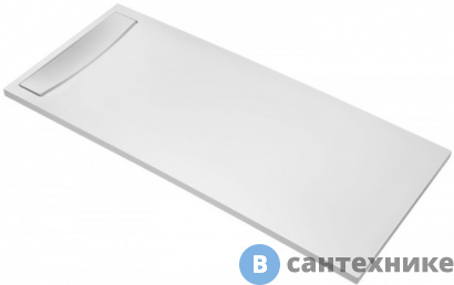 картинка Душевой поддон Jacob Delafon FLIGHT NEUS E66521-00 с антискользящим покрытием /160х90х4/ (белый)