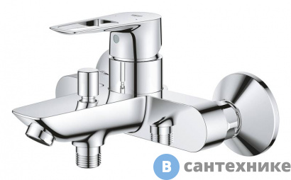 картинка Смеситель Grohe BAU LOOP 23602001 для ванны (хром)
