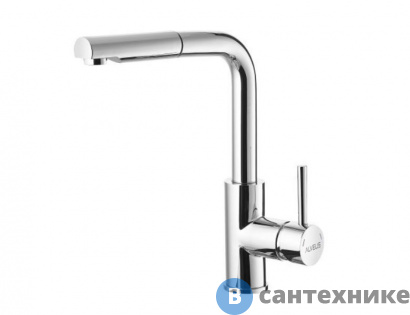 картинка Смеситель Alveus SIROS - P CHR хром (выдвижной излив) (1129047)
