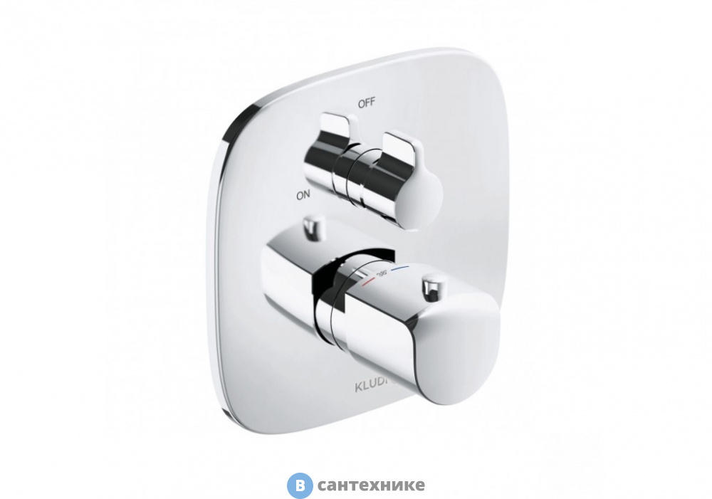 Смеситель Kludi 418350575 AMEO встраиваемый для ванны и душа