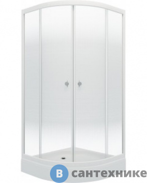 картинка Душевой уголок Тритон Лайт 90*90 А (DK211_1)