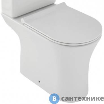 картинка Чаша унитаза Jacob Delafon UJAL102-0 ALEO без бачка, технология Rimless, с креплением, без сиденья