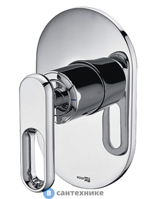 Смеситель WasserKRAFT Kammel 1851 для душа латунь, хромоникелевое покрытие