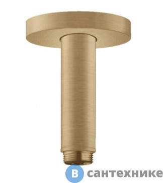 картинка Потолочный кронштейн Hansgrohe 27393140 100 мм