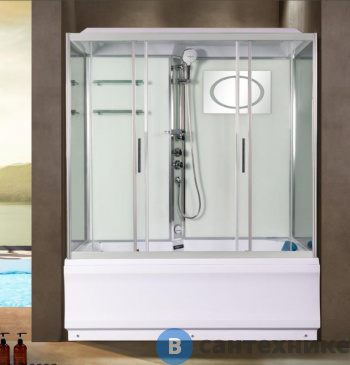 картинка Душевая кабина WELTWASSER EMMER 170/85/55-2 (1700х850х2200)