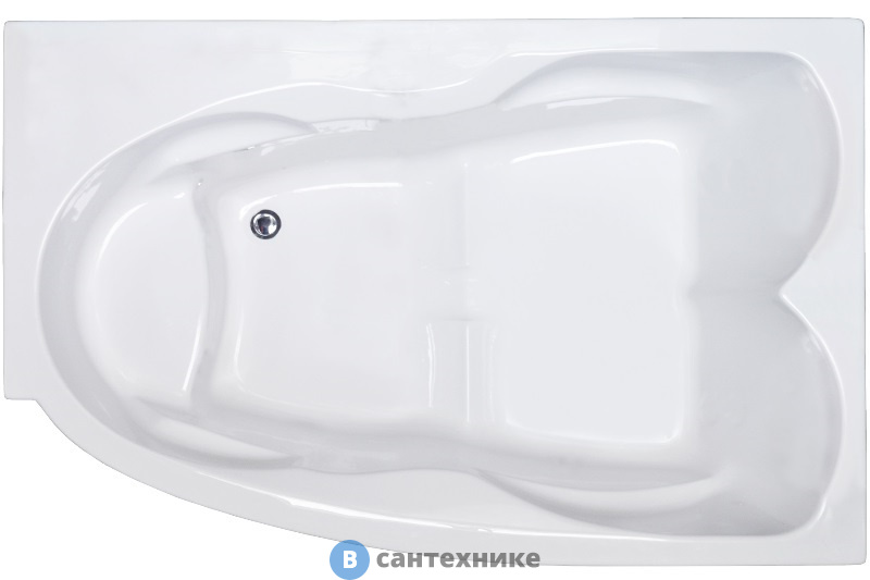 Акриловая ванна Royal Bath SHAKESPEARE RB 652100 R с каркасом (170х110х67) (RB652100K-R)