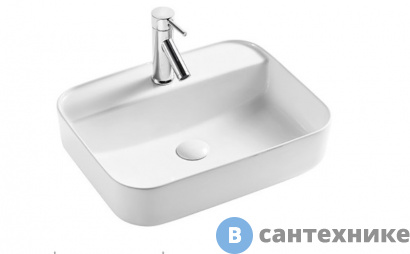 картинка Раковина WELTWASSER ELBACH 2231 подвесная (505х400х135)