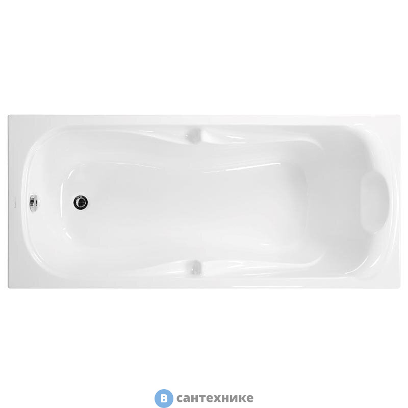 Ванна акриловая VagnerPlast CHARITKA 170*75*45 BIANCO (VPBA170CHA2X-04)