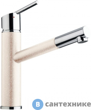 картинка Смеситель Reginox TRENTO (pull-out) granit Sandbeige (TN940102)