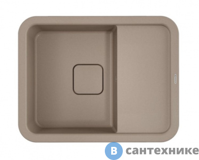 картинка Кухонная мойка OMOIKIRI Tasogare-65-SA бежевый (4993495)