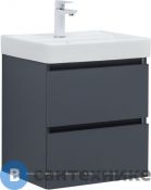 Тумба под раковину Aquanet Вега 2.0 50 маренго (337946)