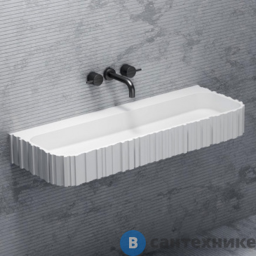 картинка Раковина ABBER Stein AS2652-0.8 подвесная, белая матовая