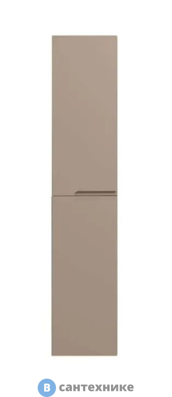 Пенал Jacob Delafon EB1893LRU-G1A 34 см, шарниры слева, телесный лак глянец