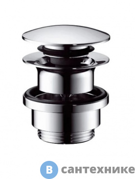 картинка Сливной набор Hansgrohe 50100000 для раковины Push-Open