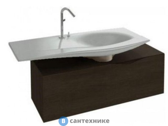 Тумба под раковину Jacob Delafon STILLNESS EB2001-P7 натуральный темный дуб (121x45х40)