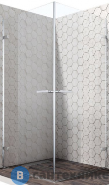 картинка Душевой уголок Ambassador Abner 10011106 (1000x1000x2000) без поддона