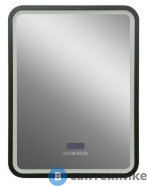 картинка Зеркало с подсветкой Art & MAX Genova 600x800 AM-Gen-600-800-S-F-MFP и муз.блоком