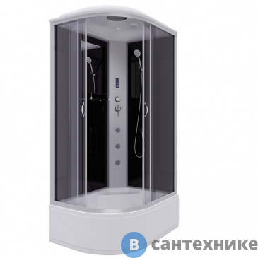 картинка Душевая кабина Niagara NG-2510-14RF (1200х800х2150) высокий поддон, стекло тонированное
