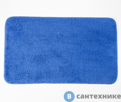 картинка Коврик WasserKRAFT Vils BM-1071 Turkish sea для ванной комнаты 75х45 см микрофибра