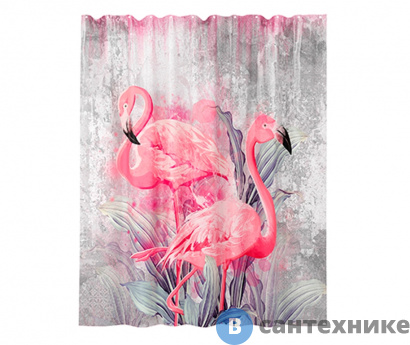 картинка Шторка WasserKRAFT Lossa SC-81104 для ванной