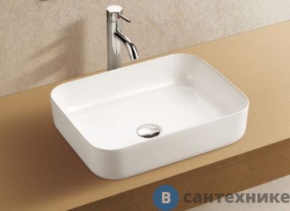 картинка Раковина WELTWASSER ELBACH 2195 подвесная (500х390х140)