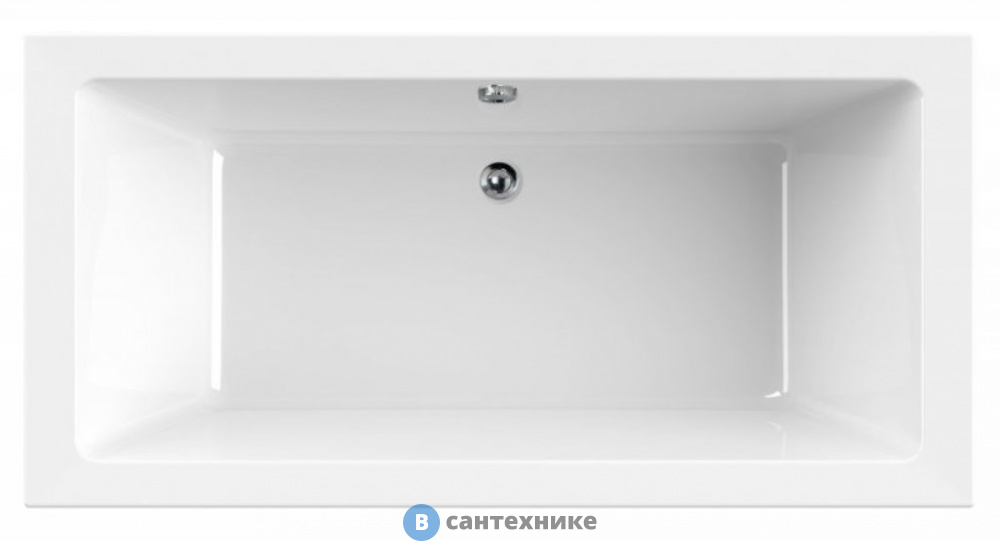 Акриловая ванна Cezares PLANE-190-80-49-W37, 190x80x49