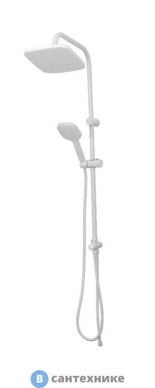 Душевая система Orange OW04w белая