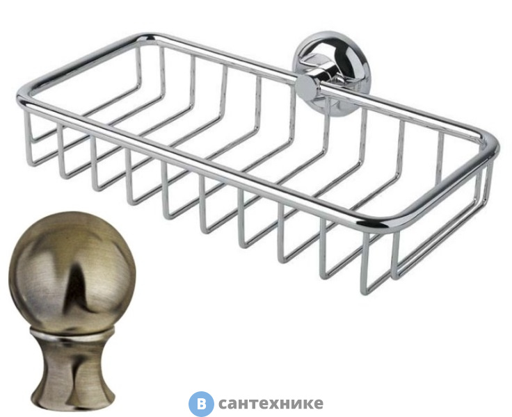 Мыльница Cezares APHRODITE-SODD-02 подвесная, бронза