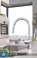 картинка Смеситель Grohe MINTA 32321002 для кухни однорычажный, с выдвижным изливом (хром)