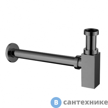 картинка Сифон для раковины ABBER AF0031NG, никель