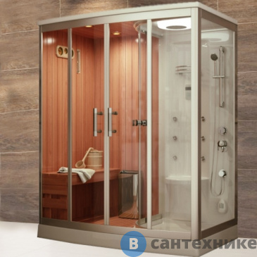 картинка Душевая кабина Banff SO-37 L (турецкая/финская сауна)