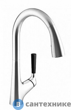 картинка Смеситель Jacob Delafon MALLECO E562-CP для кухни с вытяжным изливом (хром)